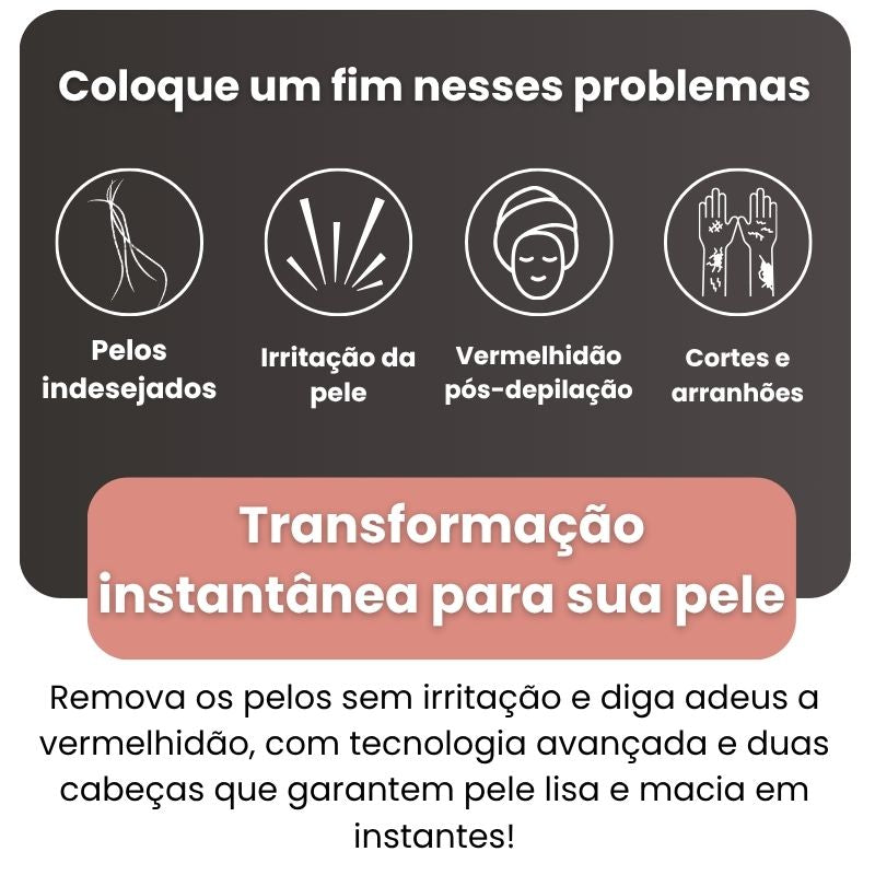 Belisse - Depilador 2 em 1