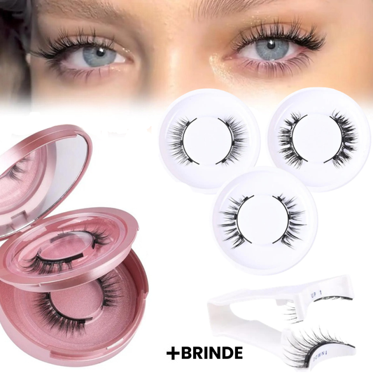Cílios Magnéticos Lash Lux + Aplicador de brinde