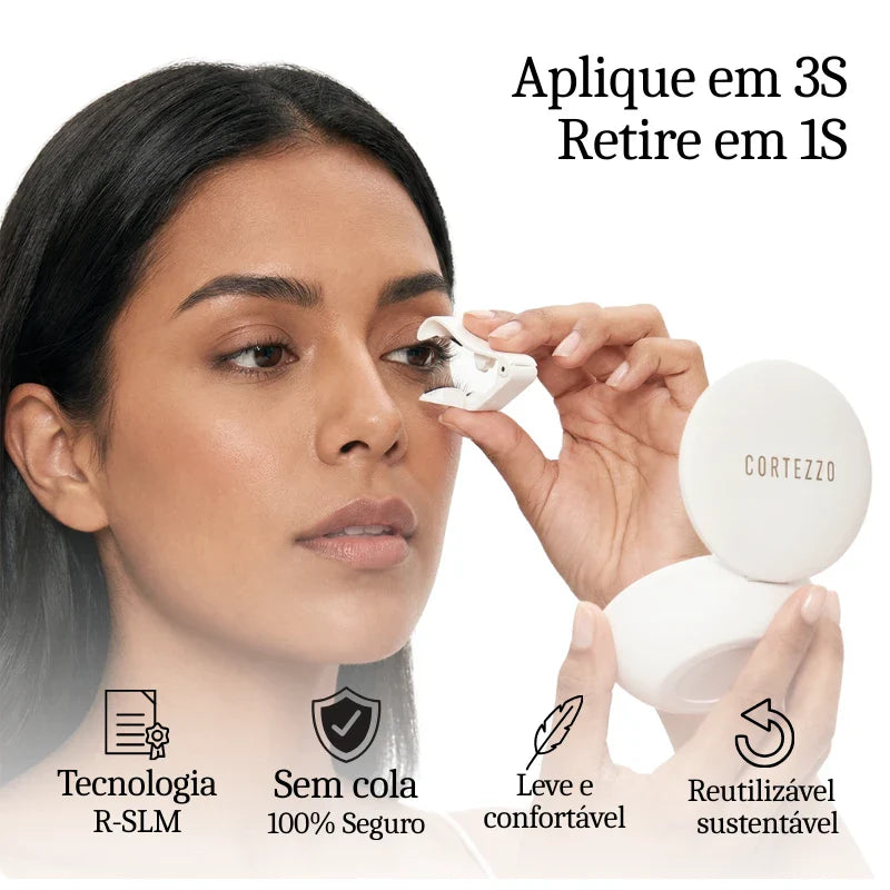 Cílios Magnéticos Lírio - Volume Sofisticado