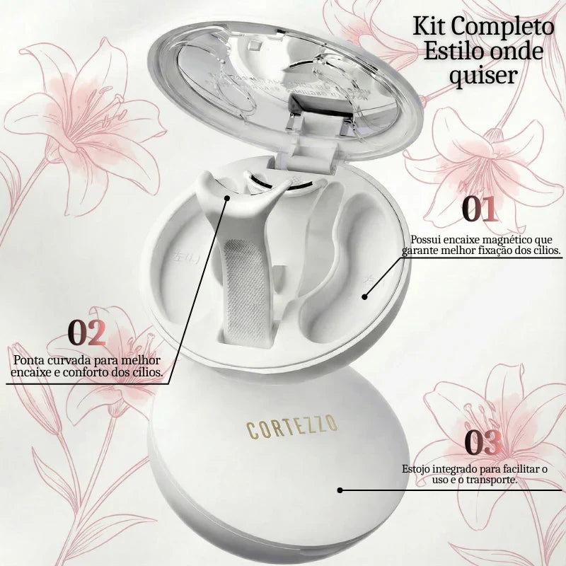 Cílios Magnéticos Lírio - Volume Sofisticado